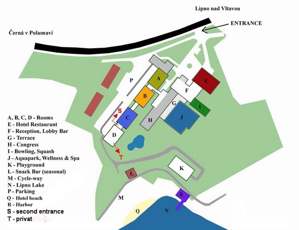 Lipno Wellness - Frymburk C104 Privat Family Room Zewnętrze zdjęcie